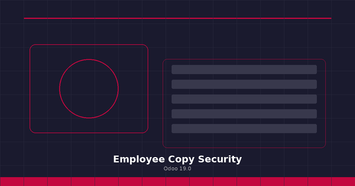 Data integrity flow showing how employee duplication now handles sensitive fields